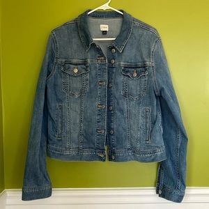 J. Crew women’s  denim jacket size L